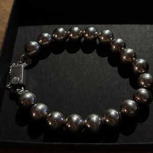 Silpada Classic Silver Beaded Bracelet